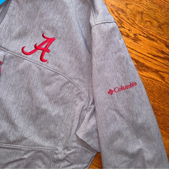 Columbia Alabama Crimson Tide Mens Lined Full Zip Jacket Sz XL - Picture 2 of 5